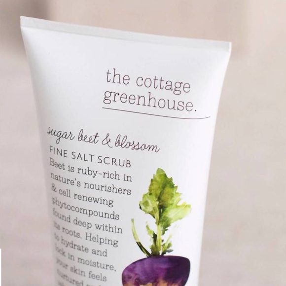 NEW RARE The Cottage Greenhouse Sugarbeet & Blossom 2PC Set - Picture 4 of 8